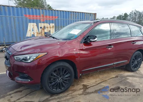 2019 Infiniti Qx60 Luxe z USA, uszkodzony, nr VIN 5N1DL0MN4KC505311